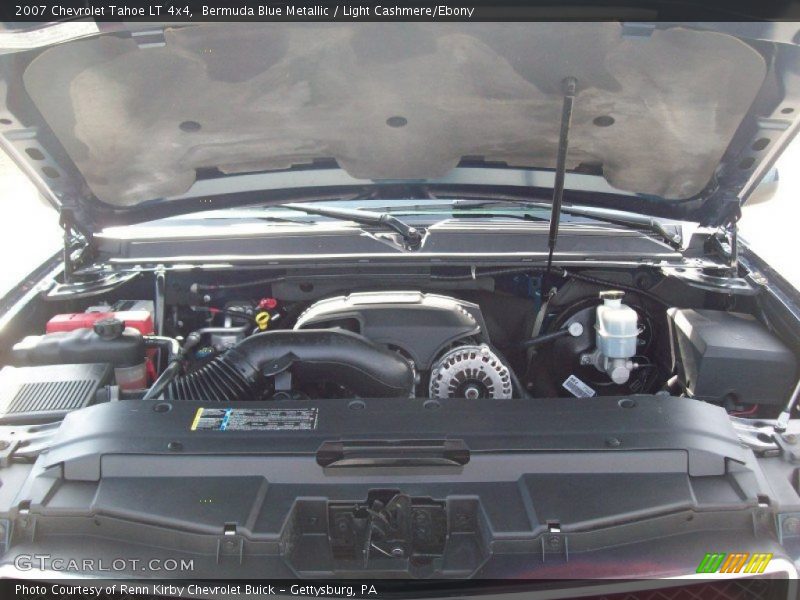Bermuda Blue Metallic / Light Cashmere/Ebony 2007 Chevrolet Tahoe LT 4x4