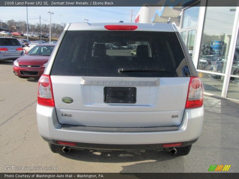 Zermatt Silver Metallic / Ebony Black 2008 Land Rover LR2 SE