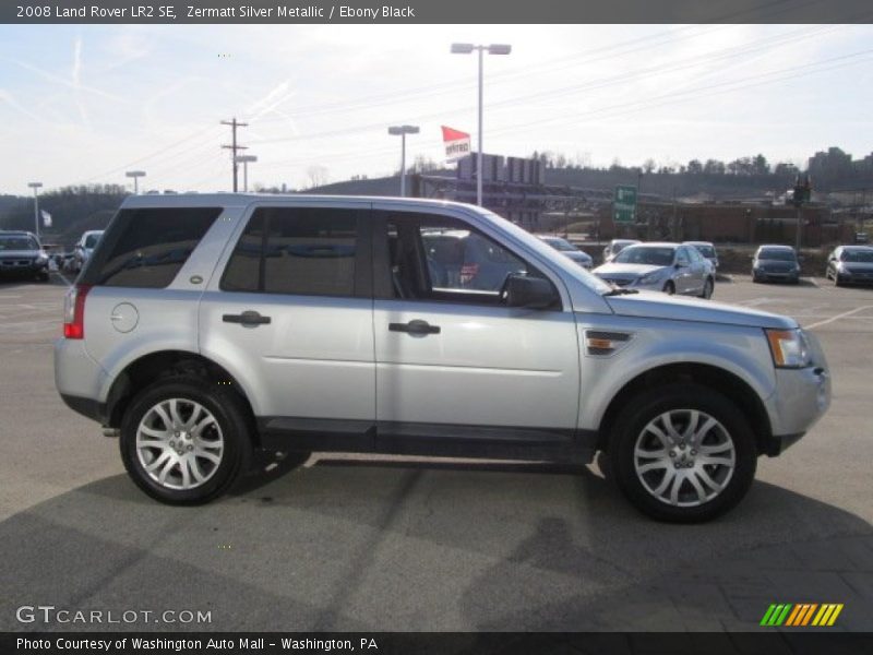 Zermatt Silver Metallic / Ebony Black 2008 Land Rover LR2 SE