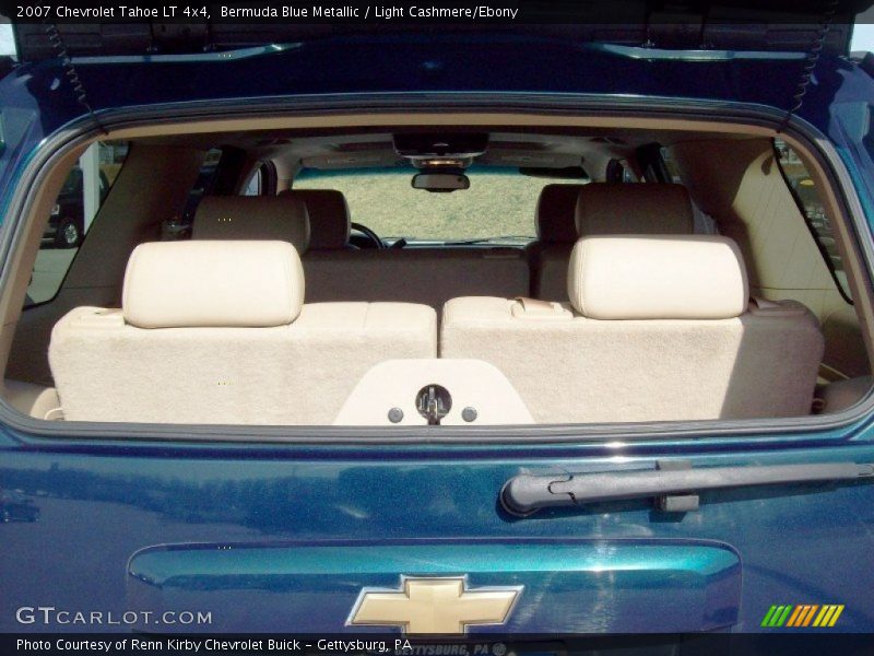 Bermuda Blue Metallic / Light Cashmere/Ebony 2007 Chevrolet Tahoe LT 4x4