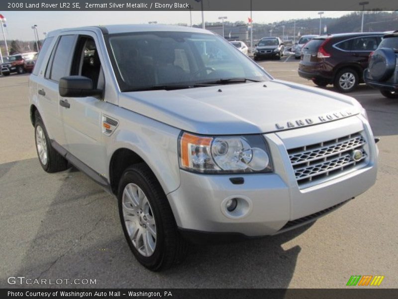 Zermatt Silver Metallic / Ebony Black 2008 Land Rover LR2 SE