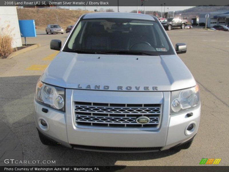 Zermatt Silver Metallic / Ebony Black 2008 Land Rover LR2 SE