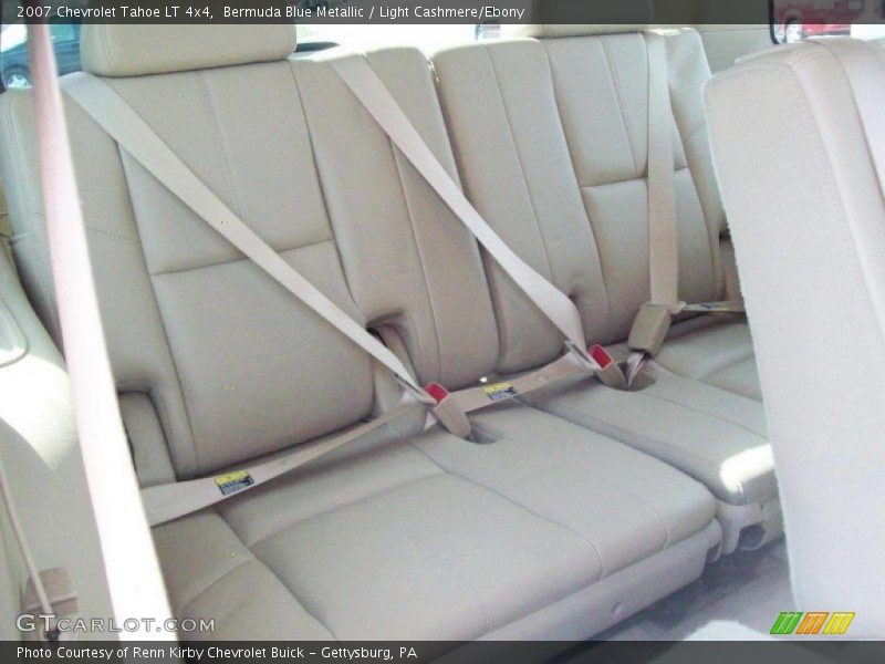 Bermuda Blue Metallic / Light Cashmere/Ebony 2007 Chevrolet Tahoe LT 4x4