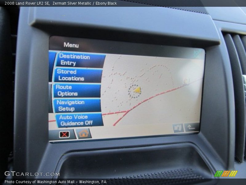 Zermatt Silver Metallic / Ebony Black 2008 Land Rover LR2 SE
