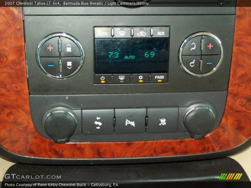 Bermuda Blue Metallic / Light Cashmere/Ebony 2007 Chevrolet Tahoe LT 4x4