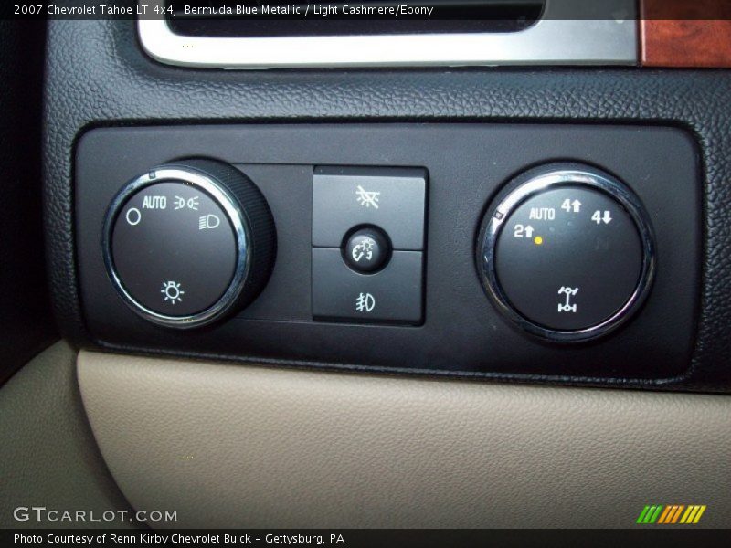 Bermuda Blue Metallic / Light Cashmere/Ebony 2007 Chevrolet Tahoe LT 4x4