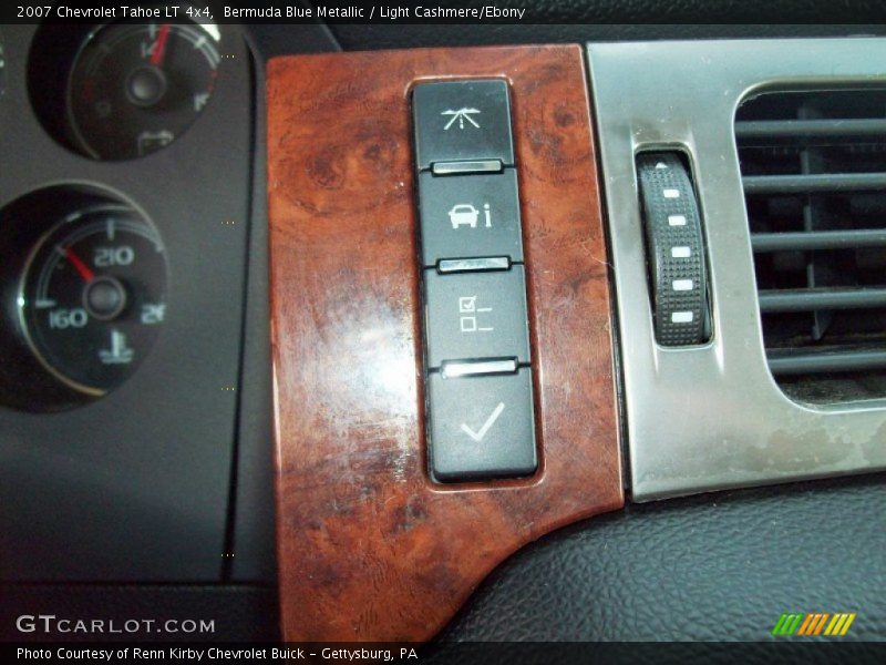 Bermuda Blue Metallic / Light Cashmere/Ebony 2007 Chevrolet Tahoe LT 4x4
