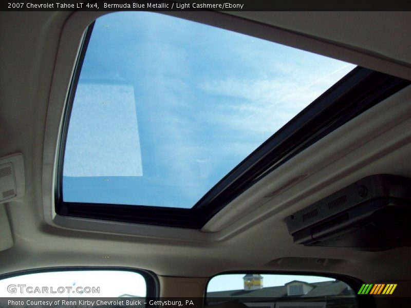 Bermuda Blue Metallic / Light Cashmere/Ebony 2007 Chevrolet Tahoe LT 4x4