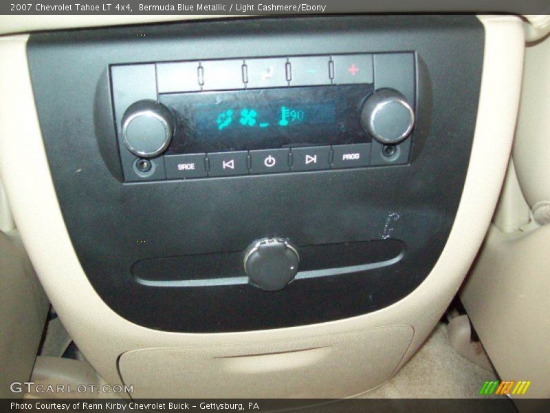 Bermuda Blue Metallic / Light Cashmere/Ebony 2007 Chevrolet Tahoe LT 4x4