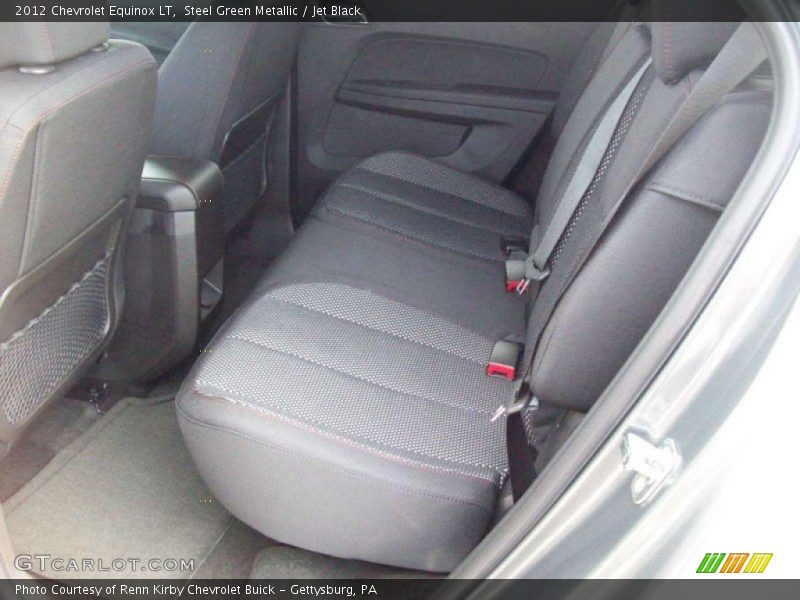 Steel Green Metallic / Jet Black 2012 Chevrolet Equinox LT