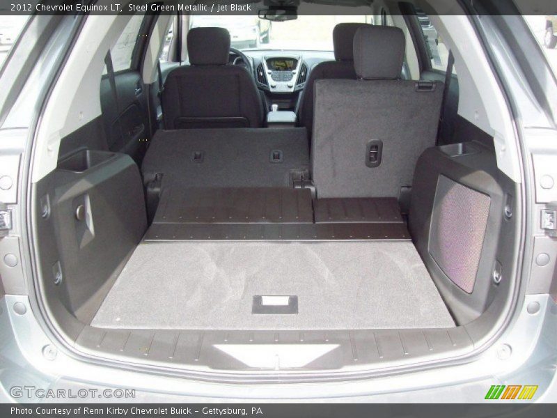 Steel Green Metallic / Jet Black 2012 Chevrolet Equinox LT