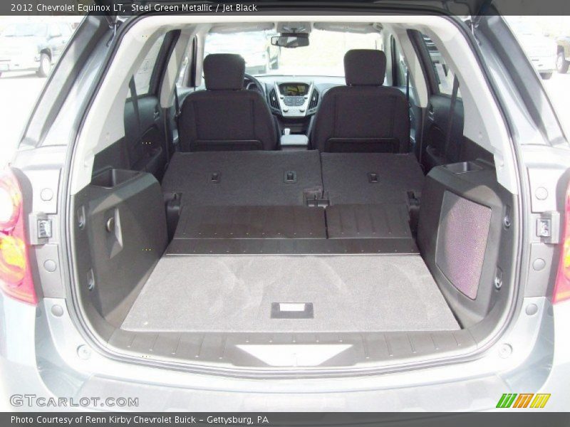 Steel Green Metallic / Jet Black 2012 Chevrolet Equinox LT