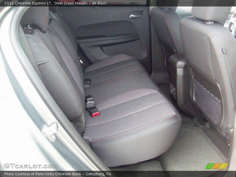 Steel Green Metallic / Jet Black 2012 Chevrolet Equinox LT