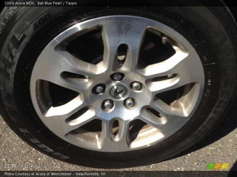 Bali Blue Pearl / Taupe 2009 Acura MDX