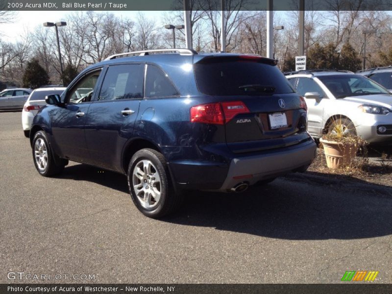 Bali Blue Pearl / Taupe 2009 Acura MDX