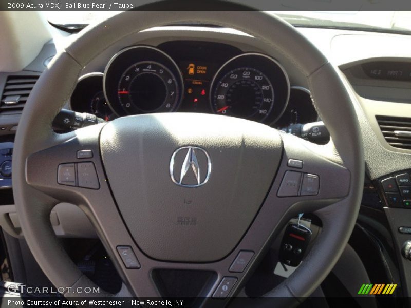 Bali Blue Pearl / Taupe 2009 Acura MDX