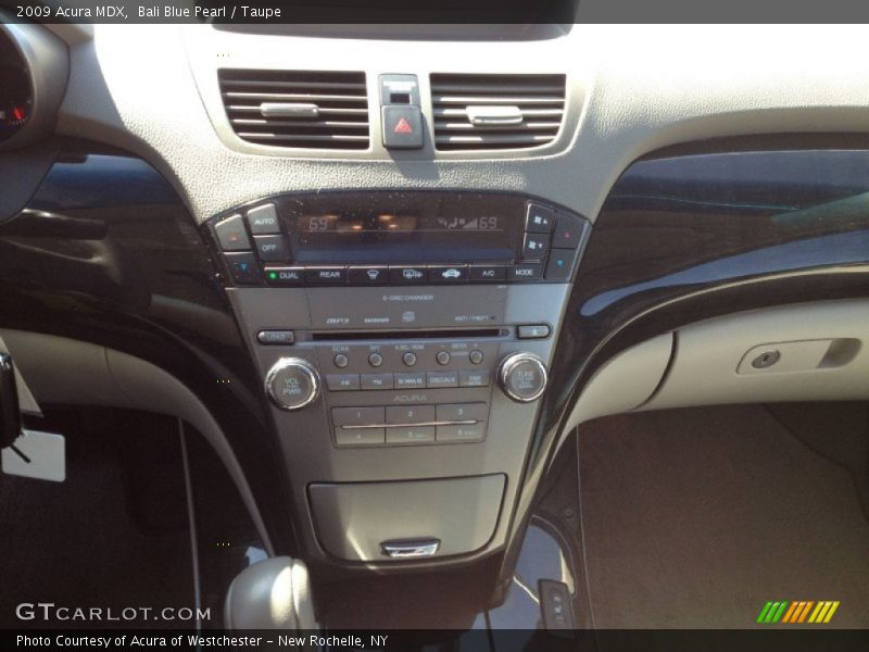 Bali Blue Pearl / Taupe 2009 Acura MDX