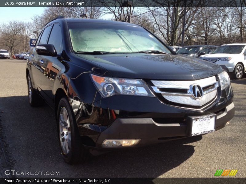 Formal Black / Parchment 2009 Acura MDX