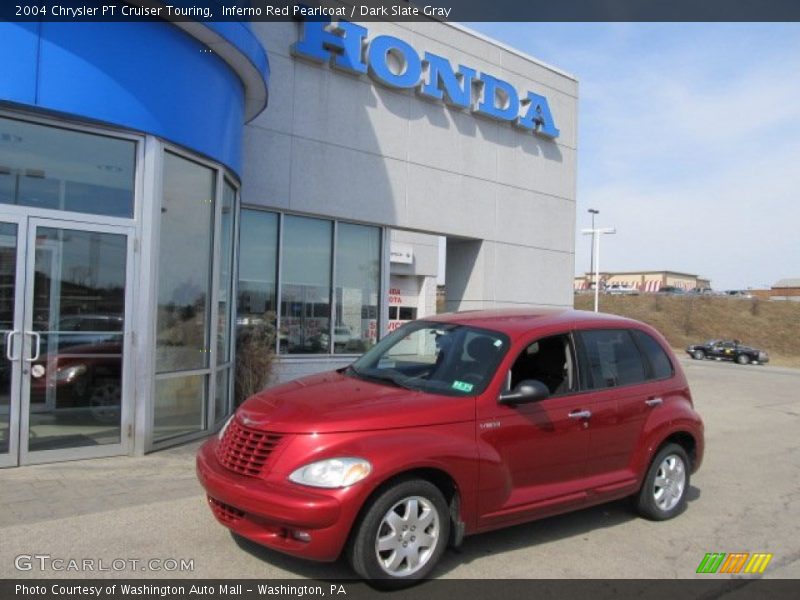 Inferno Red Pearlcoat / Dark Slate Gray 2004 Chrysler PT Cruiser Touring