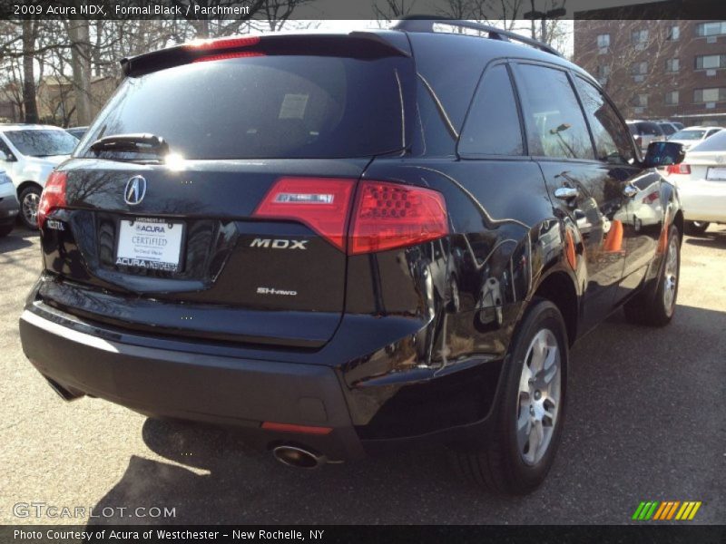 Formal Black / Parchment 2009 Acura MDX
