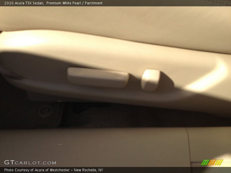 Premium White Pearl / Parchment 2010 Acura TSX Sedan