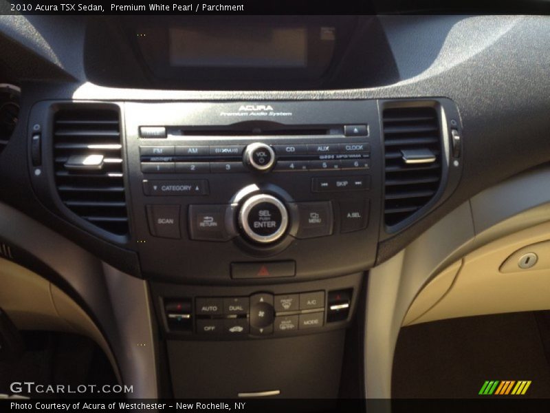 Premium White Pearl / Parchment 2010 Acura TSX Sedan