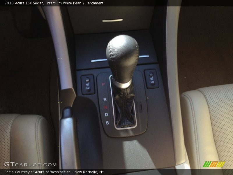 Premium White Pearl / Parchment 2010 Acura TSX Sedan
