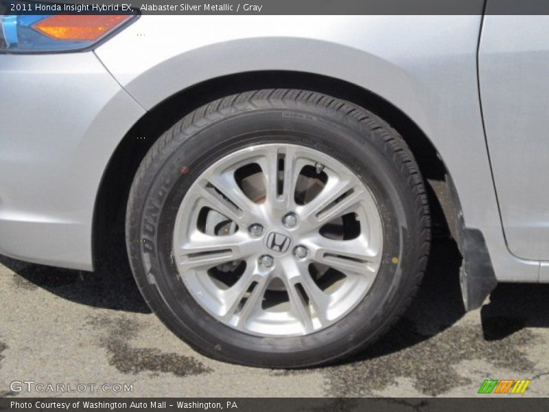 Alabaster Silver Metallic / Gray 2011 Honda Insight Hybrid EX