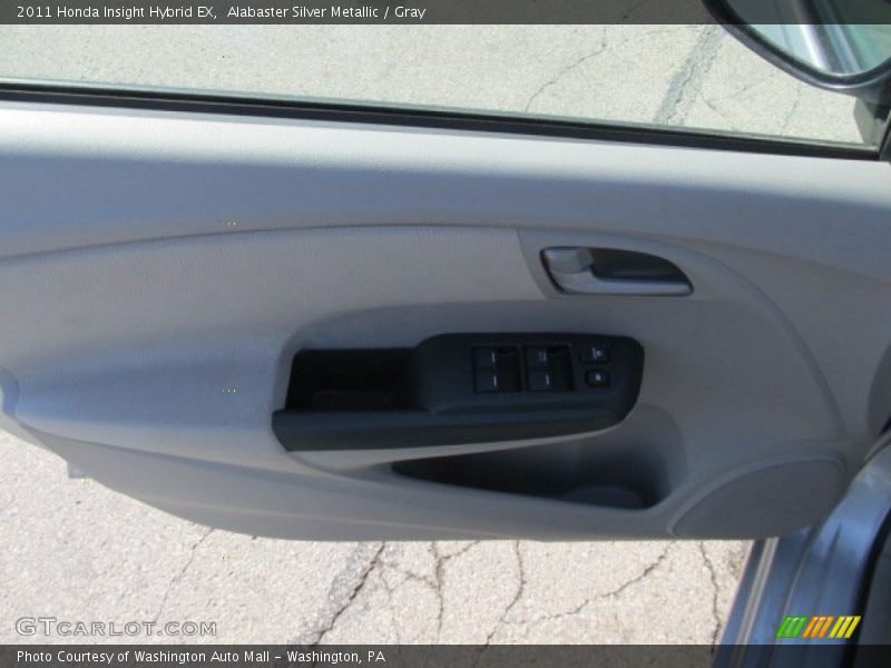 Alabaster Silver Metallic / Gray 2011 Honda Insight Hybrid EX