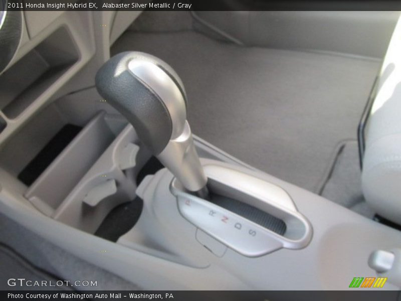 Alabaster Silver Metallic / Gray 2011 Honda Insight Hybrid EX