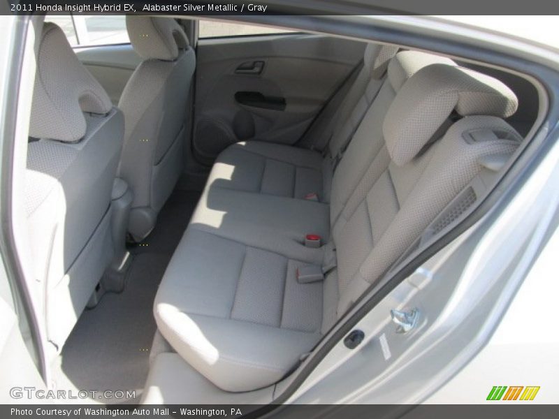 Alabaster Silver Metallic / Gray 2011 Honda Insight Hybrid EX