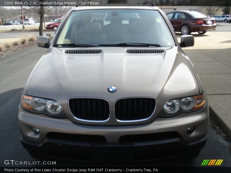 Kalahari Beige Metallic / Sand Beige 2005 BMW X5 3.0i