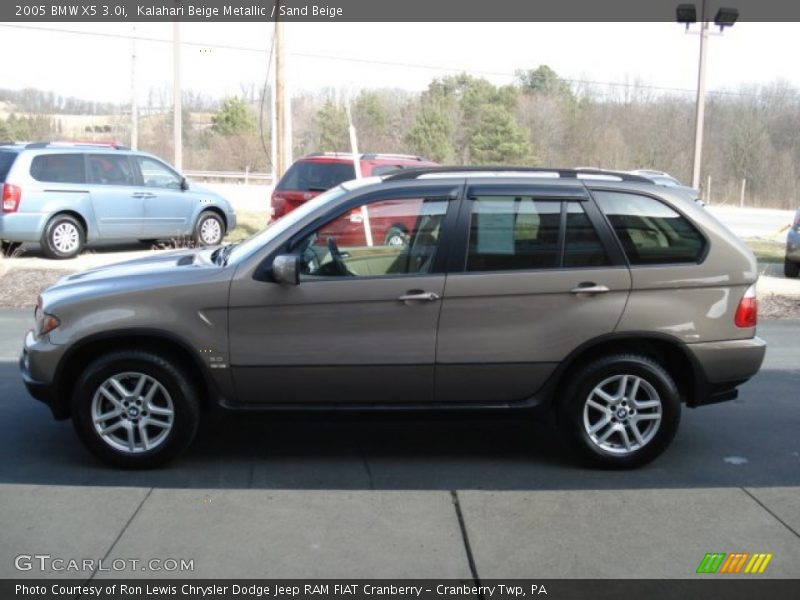 Kalahari Beige Metallic / Sand Beige 2005 BMW X5 3.0i