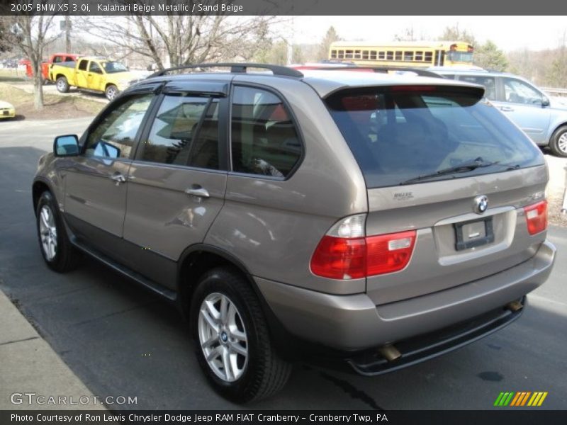 Kalahari Beige Metallic / Sand Beige 2005 BMW X5 3.0i