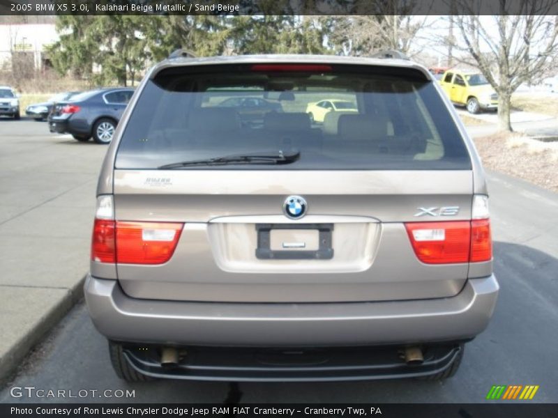 Kalahari Beige Metallic / Sand Beige 2005 BMW X5 3.0i