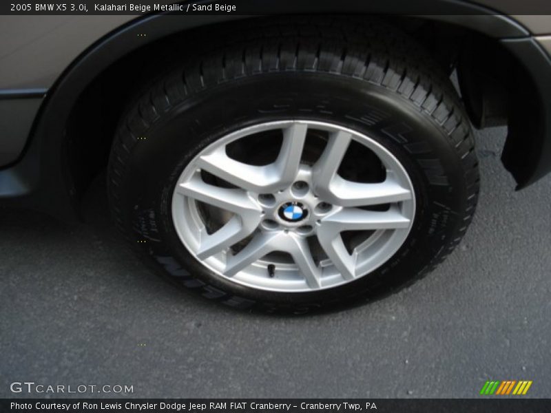Kalahari Beige Metallic / Sand Beige 2005 BMW X5 3.0i