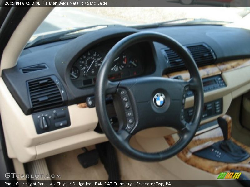 Kalahari Beige Metallic / Sand Beige 2005 BMW X5 3.0i