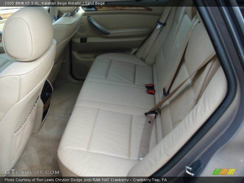 Kalahari Beige Metallic / Sand Beige 2005 BMW X5 3.0i
