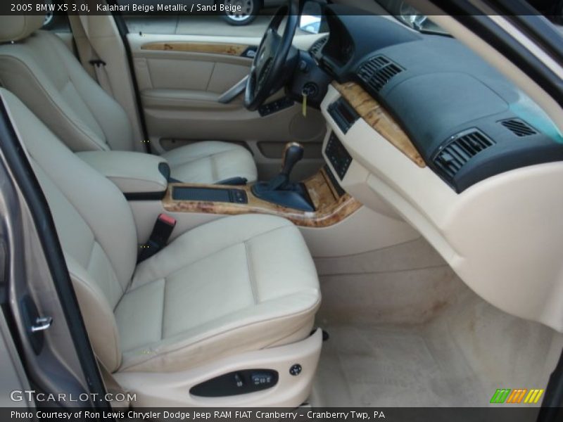 Kalahari Beige Metallic / Sand Beige 2005 BMW X5 3.0i