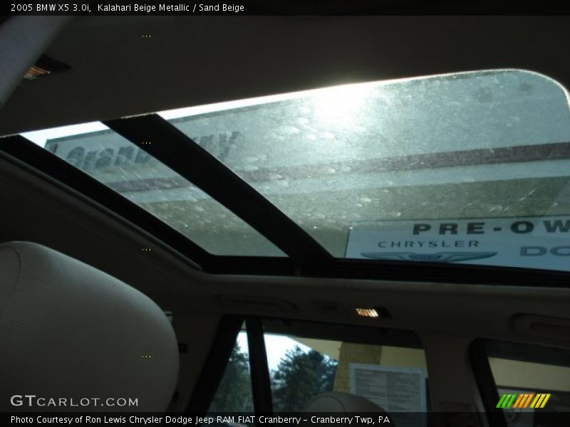 Kalahari Beige Metallic / Sand Beige 2005 BMW X5 3.0i