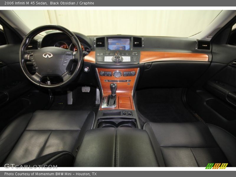Black Obsidian / Graphite 2006 Infiniti M 45 Sedan