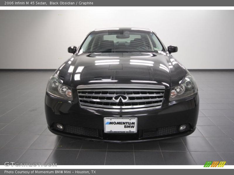 Black Obsidian / Graphite 2006 Infiniti M 45 Sedan