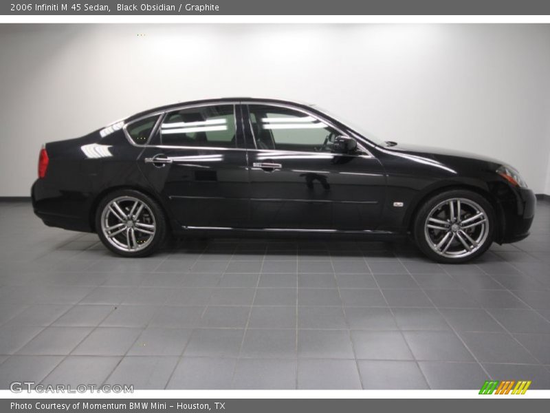 Black Obsidian / Graphite 2006 Infiniti M 45 Sedan