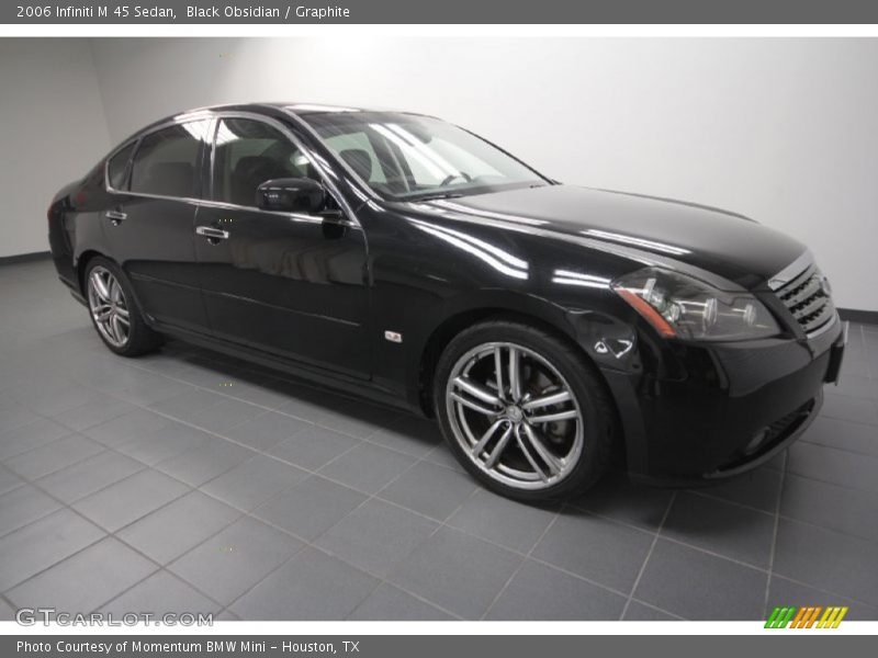 Black Obsidian / Graphite 2006 Infiniti M 45 Sedan