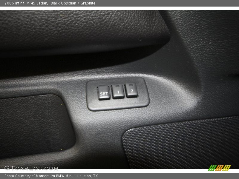 Black Obsidian / Graphite 2006 Infiniti M 45 Sedan