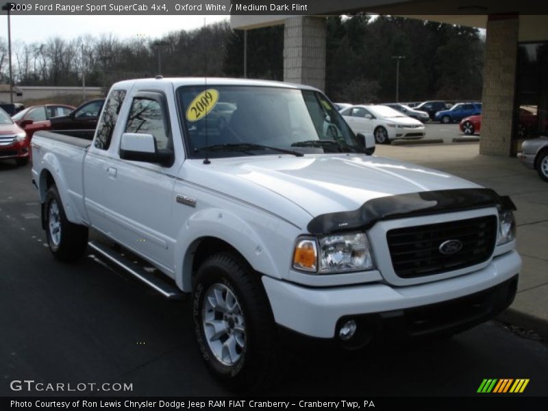 Front 3/4 View of 2009 Ranger Sport SuperCab 4x4