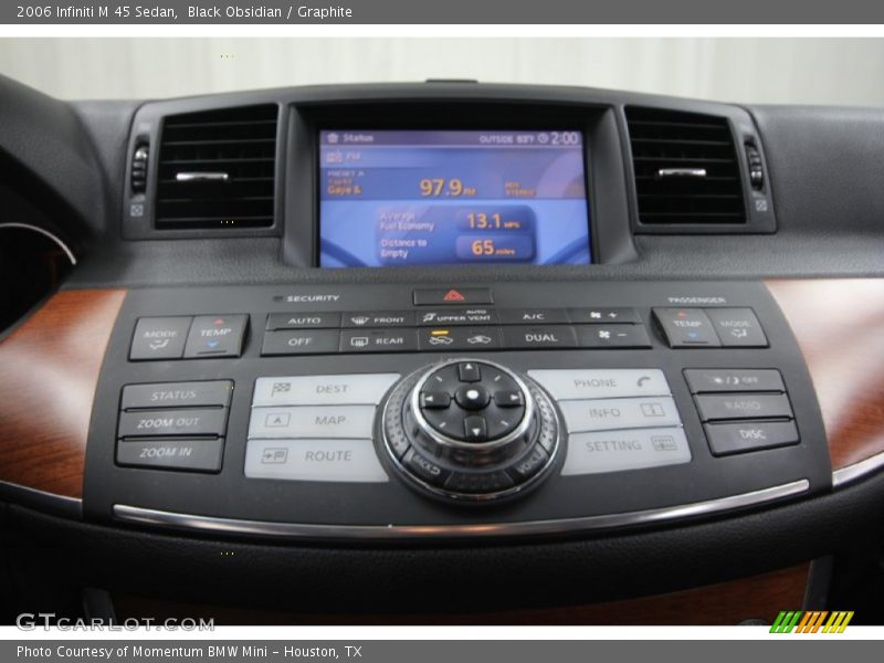 Black Obsidian / Graphite 2006 Infiniti M 45 Sedan