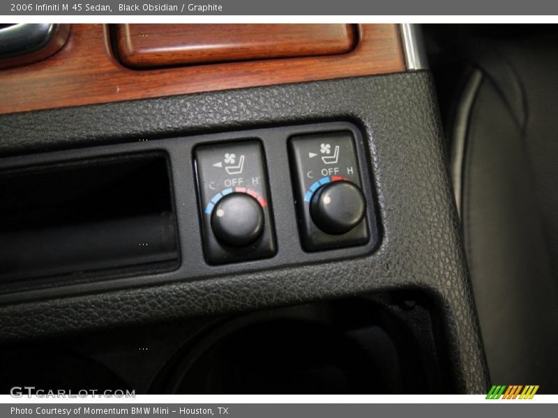 Black Obsidian / Graphite 2006 Infiniti M 45 Sedan
