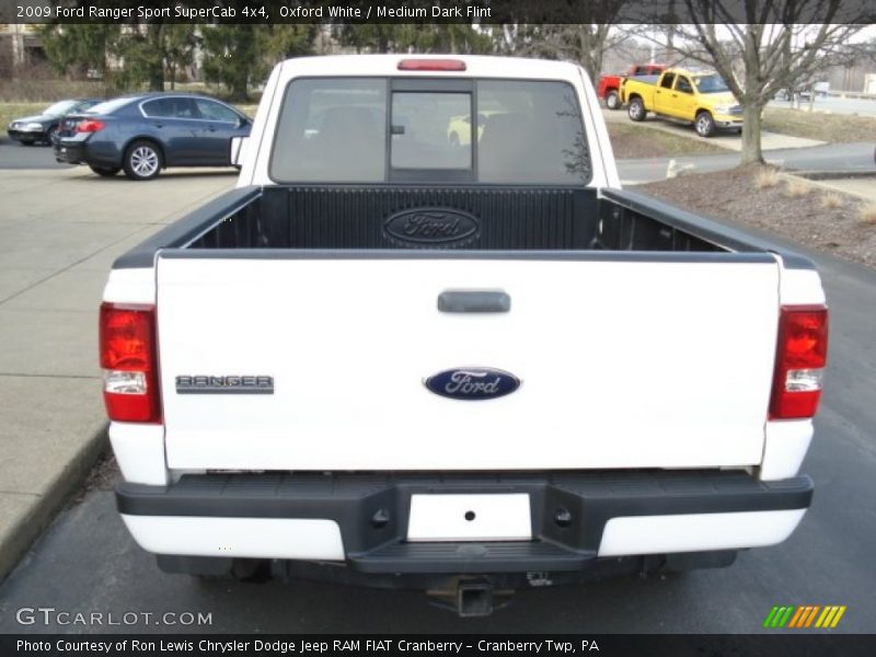 Oxford White / Medium Dark Flint 2009 Ford Ranger Sport SuperCab 4x4
