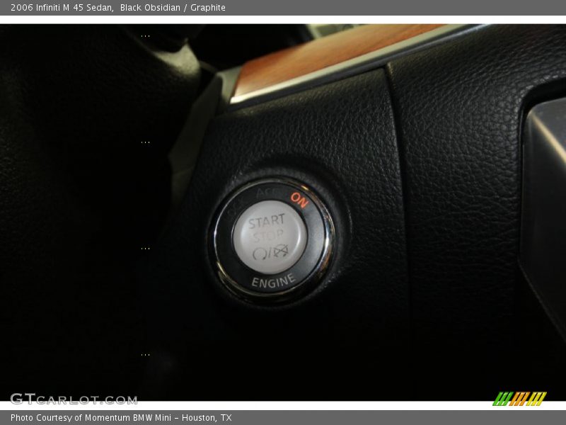 Black Obsidian / Graphite 2006 Infiniti M 45 Sedan